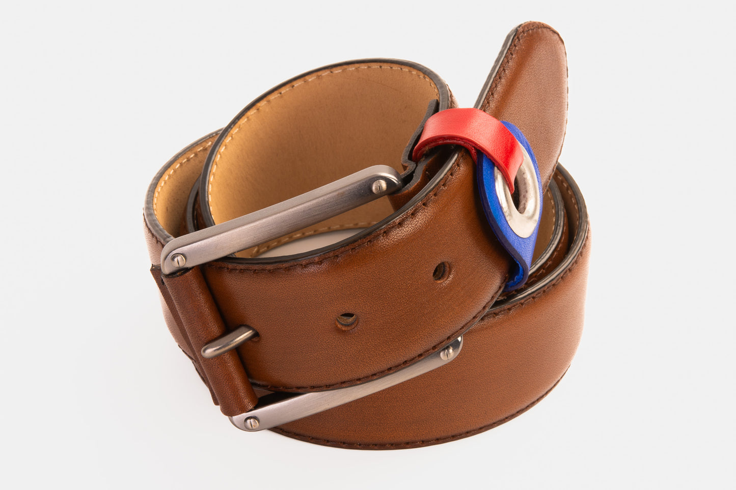 The Jackie Tan Leather Belt