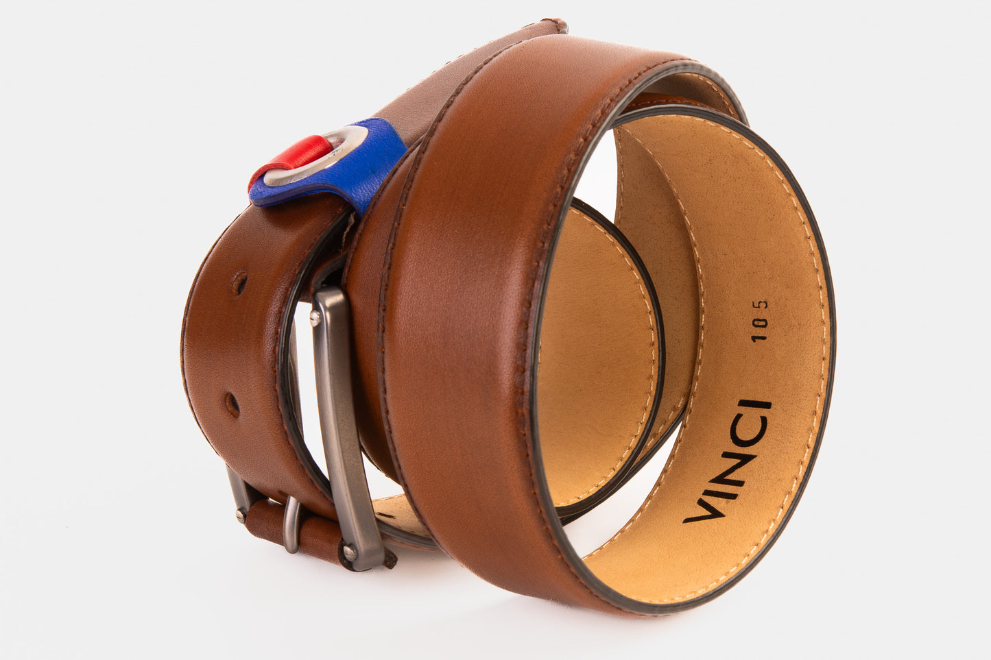 The Jackie Tan Leather Belt