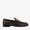 The Jupiter  Shoe Black Spike Leather  Bit Dress Loafer Limited Edition Women  Shoe