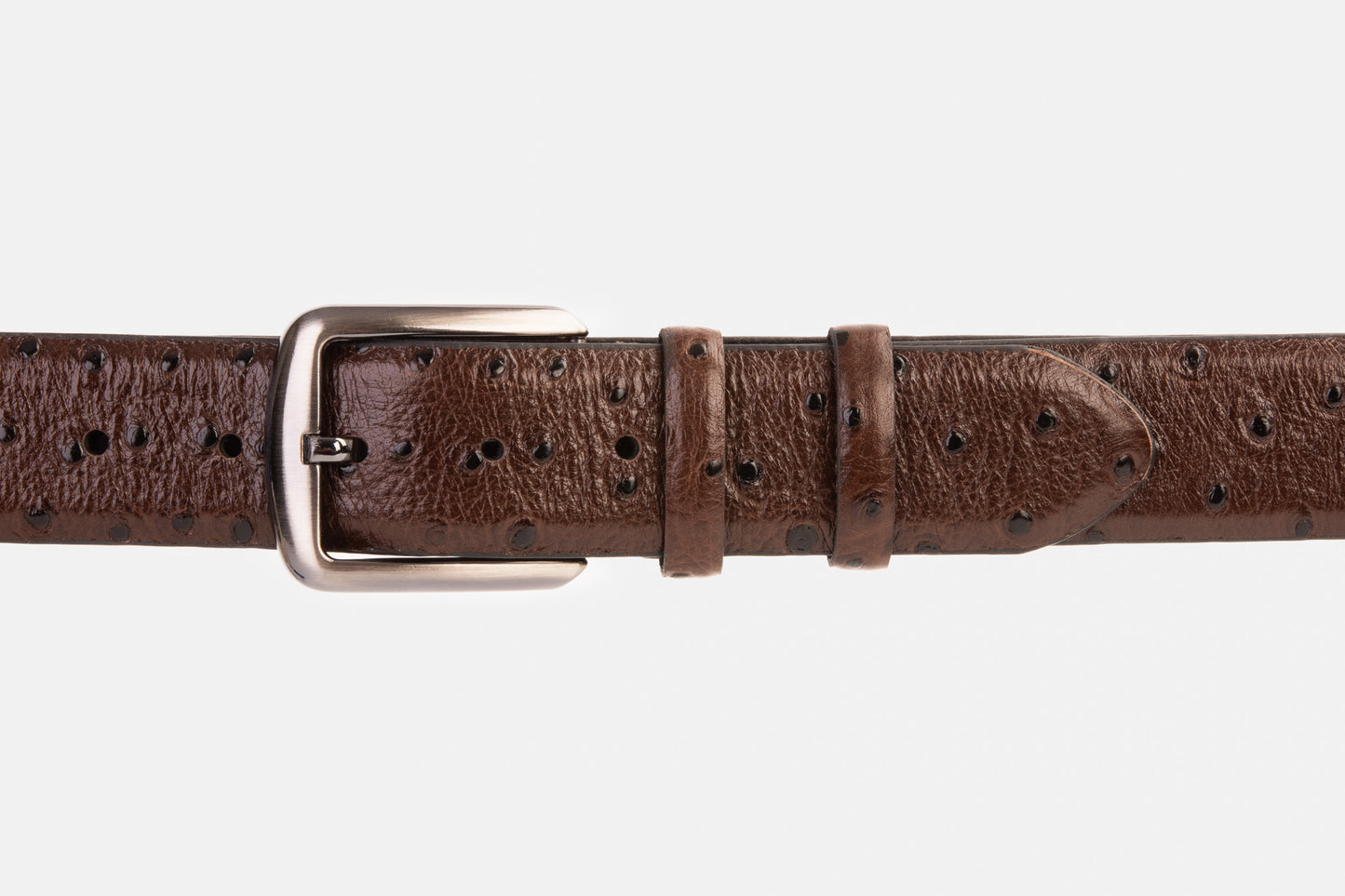 The Monterrey Brown Leather Belt