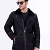 The Varese Chaqueta de Hombre de Piel Negra