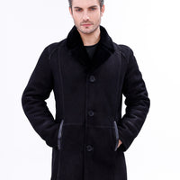 The Lariana Black Shearling Men Jacket