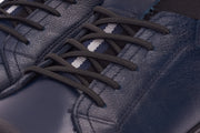 The Mumbai Navy Blue Leather Sneaker