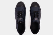 The Mumbai Navy Blue Leather Sneaker