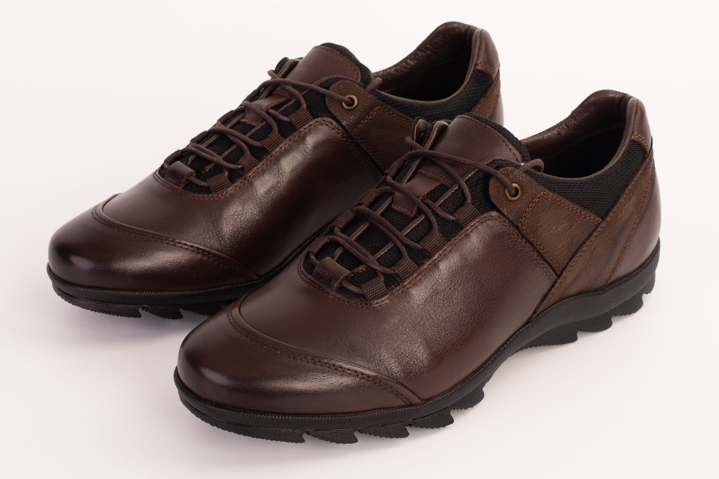 The Madrid Brown Leather Casual  Men Shoe