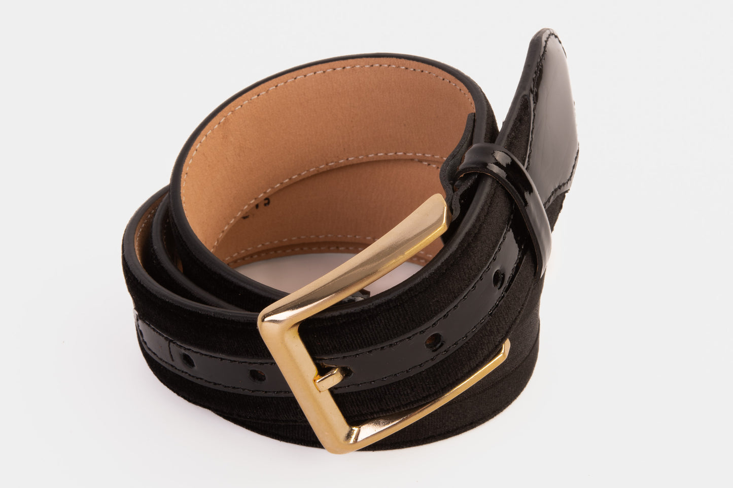 The Pontalto Black Leather Belt