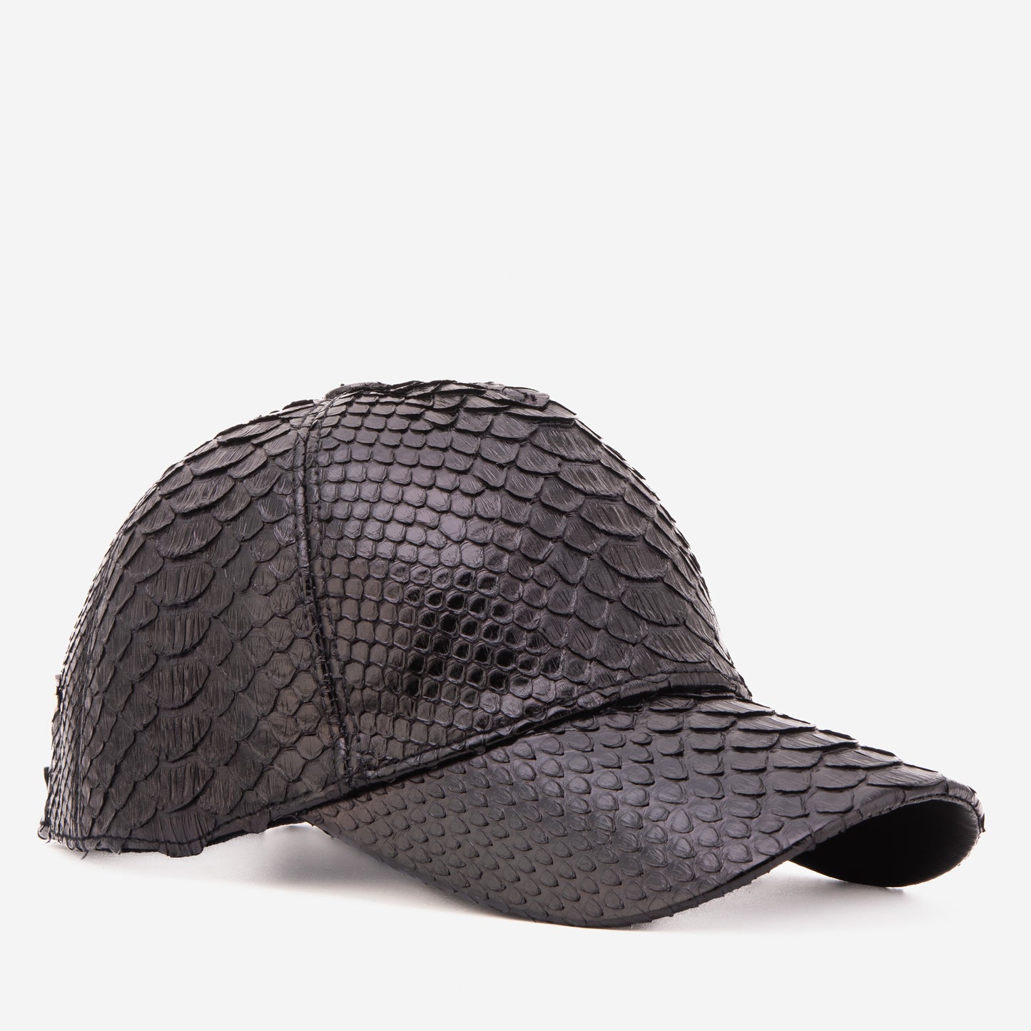 Boss Black Python Leather Cap