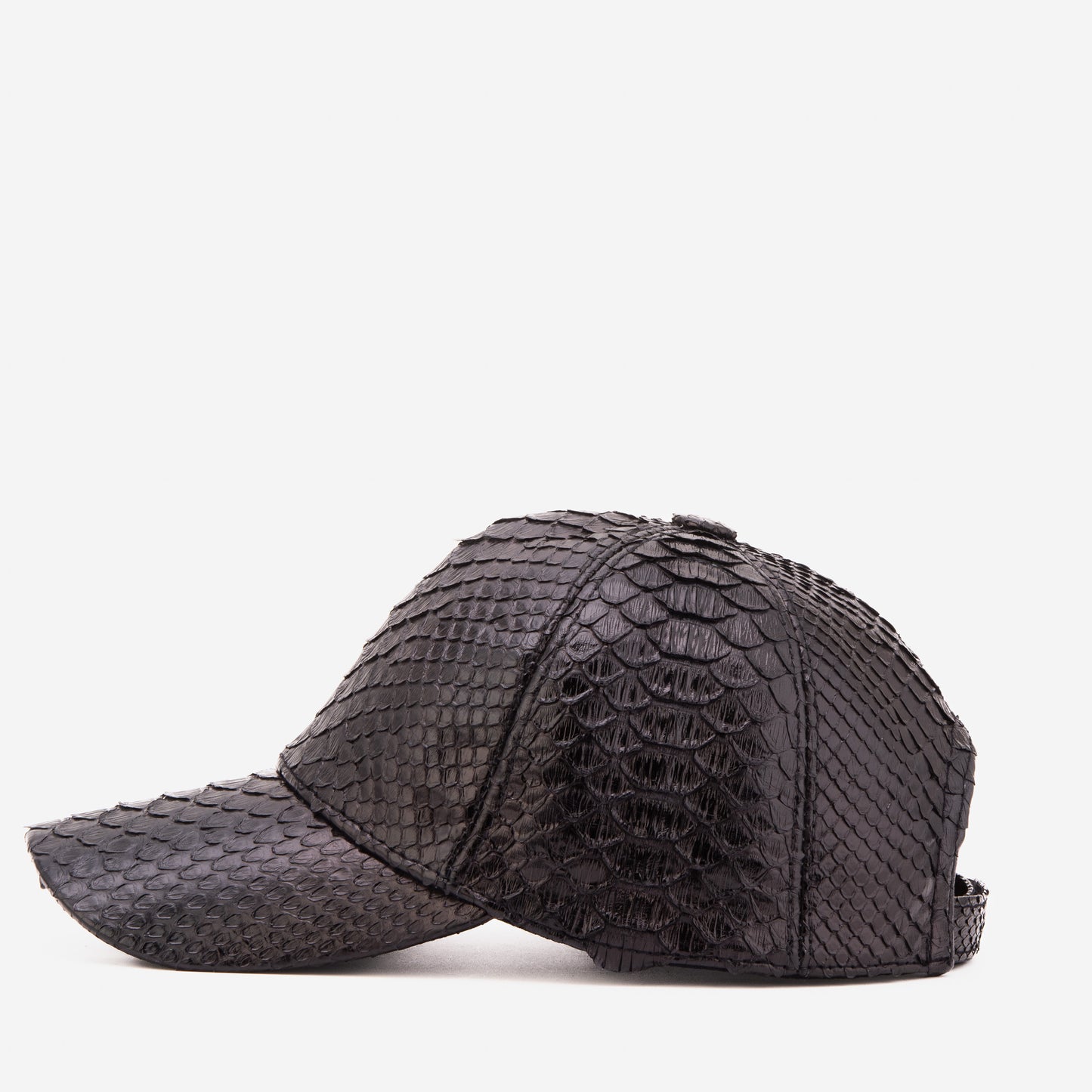 Boss Black Python Leather Cap