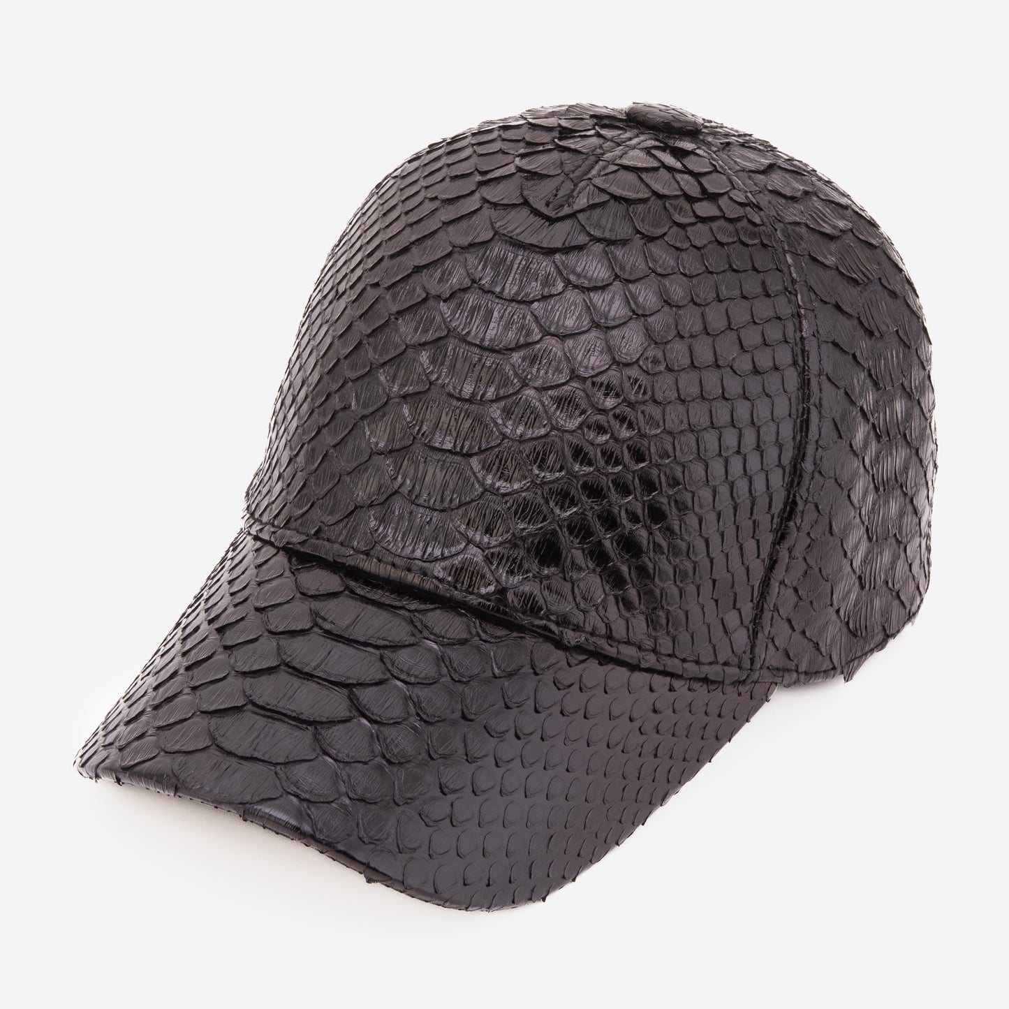 Boss Black Python Leather Cap