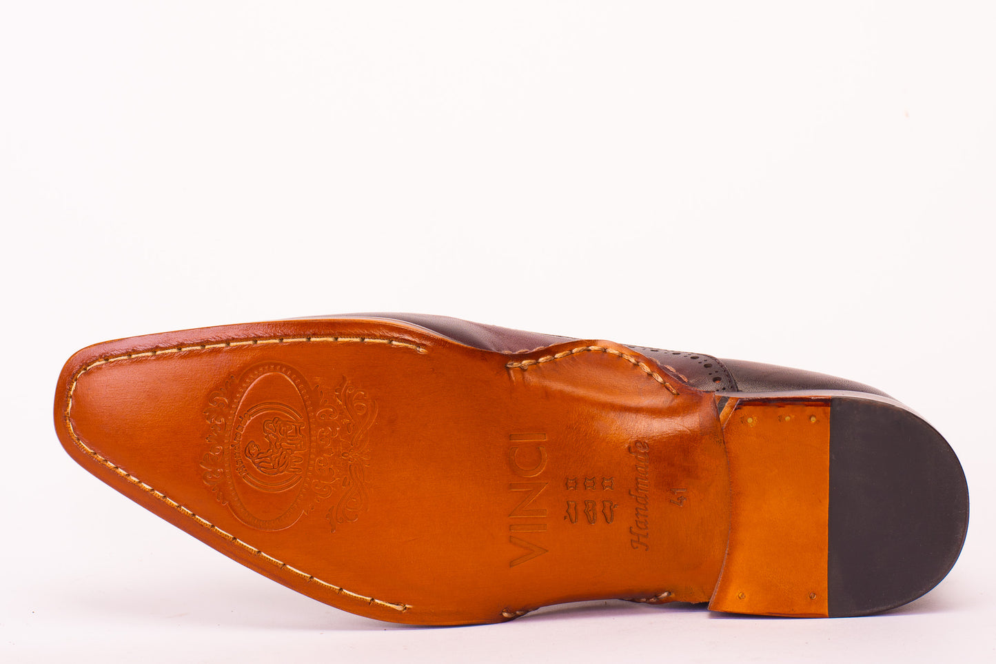 The Royal Hand Craft Burgundy Wingtip Oxford Men Shoe