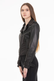 The Baracana Women Leather Jacket