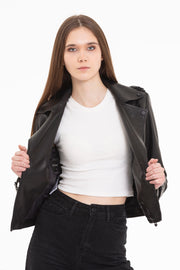 The Baracana Women Leather Jacket