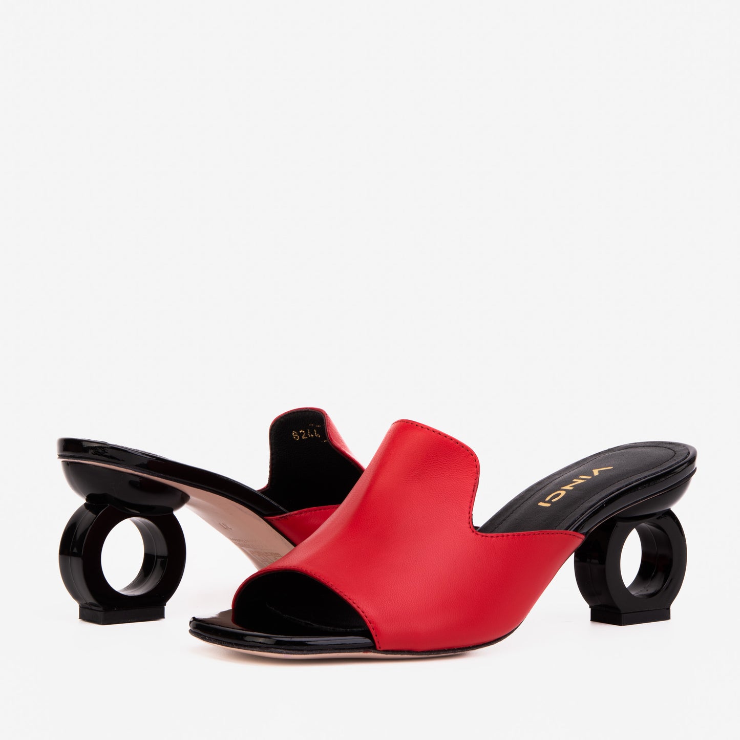 The Tory Red Leather Women Sandal