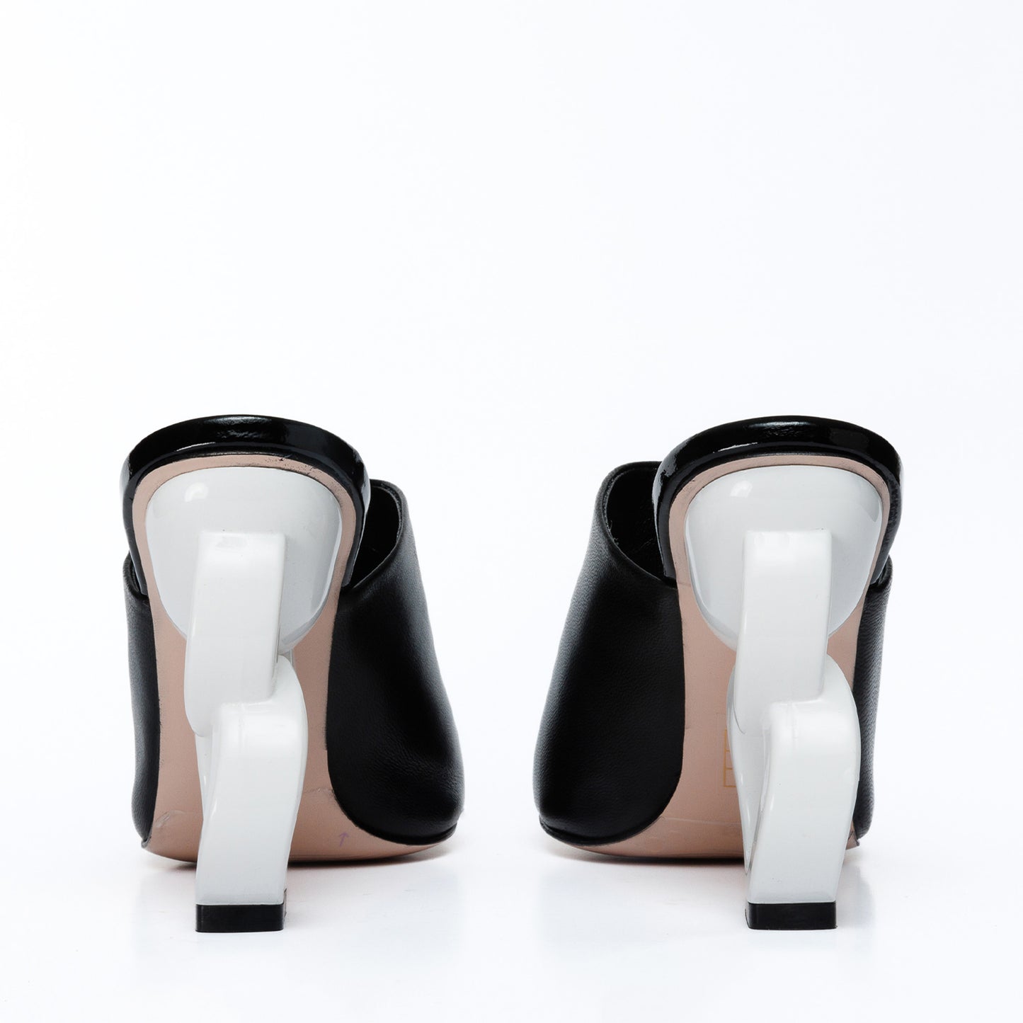 The Cymmer Black Leather Women Sandal