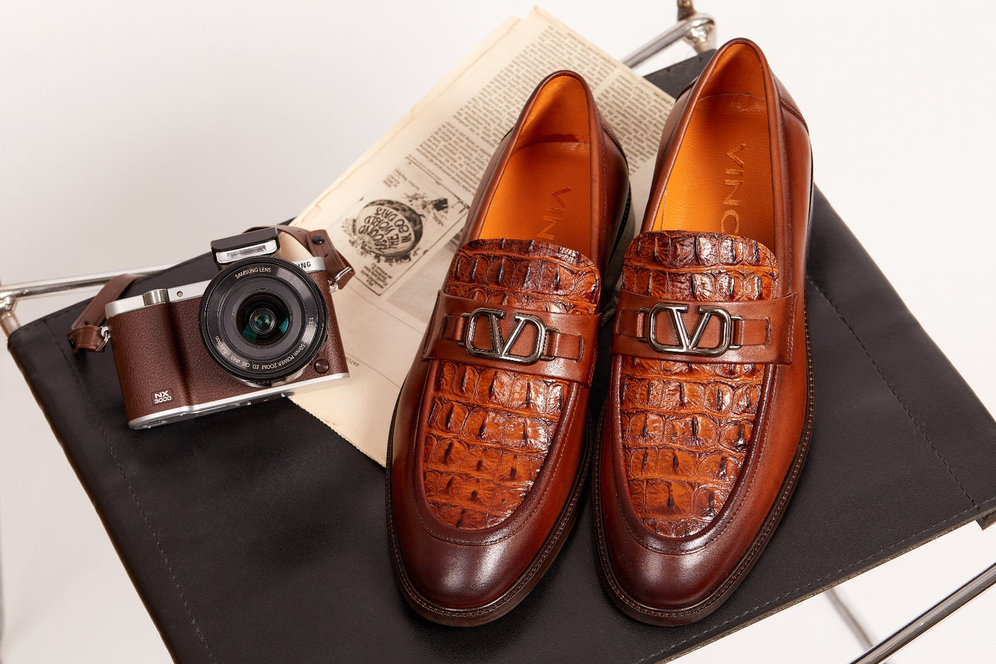 Mocasines Amsterdam Tan Bit para hombre