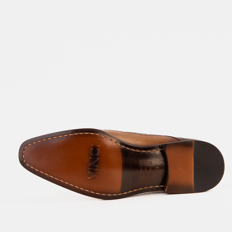 The Moon Tan Leather Derby Shoe