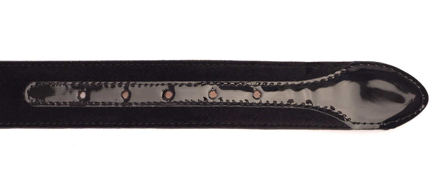 The Casaletti Black Leather Belt