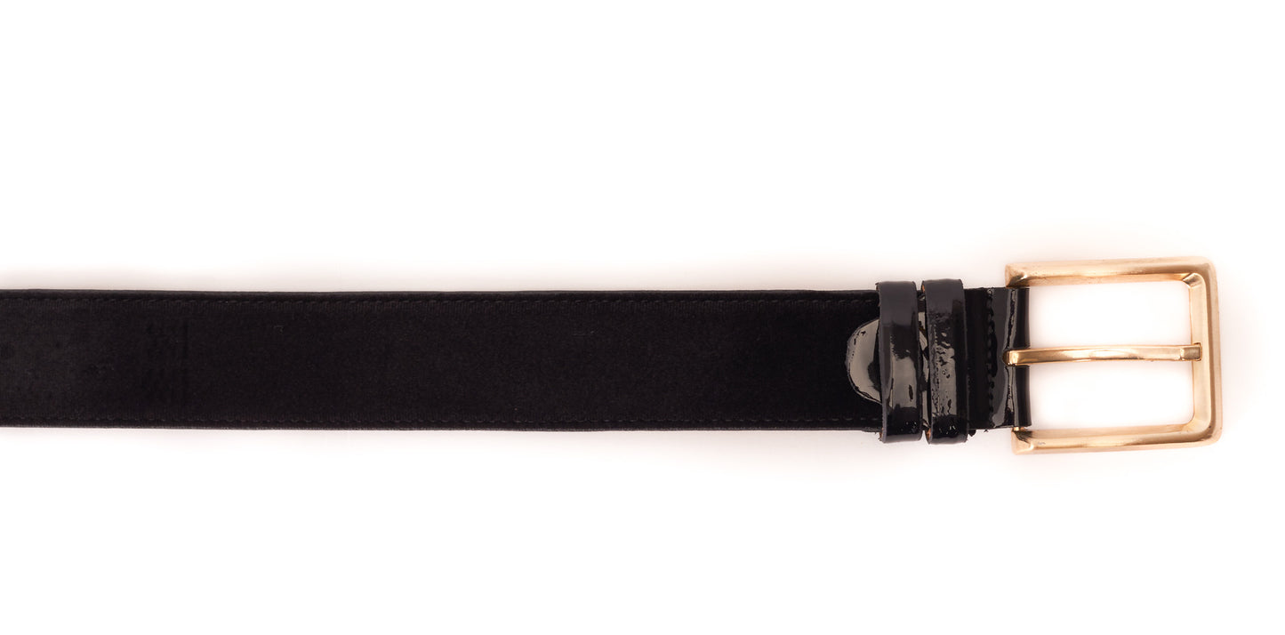 The Casaletti Black Leather Belt