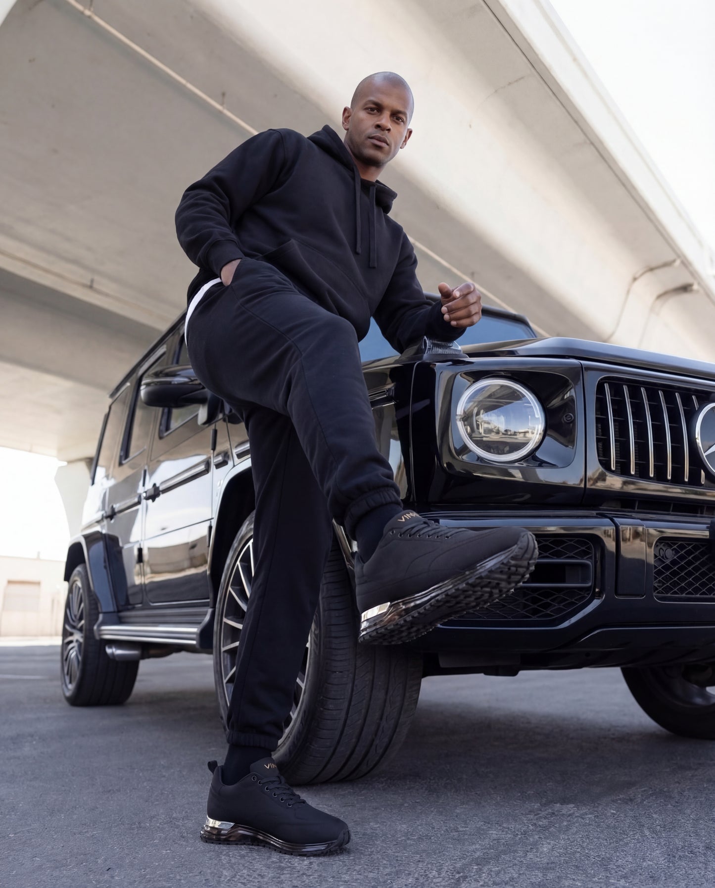 The Lexington Black Men Sneaker