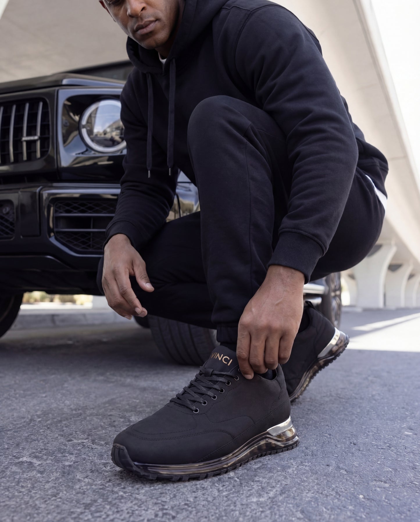 The Lexington Black Men Sneaker