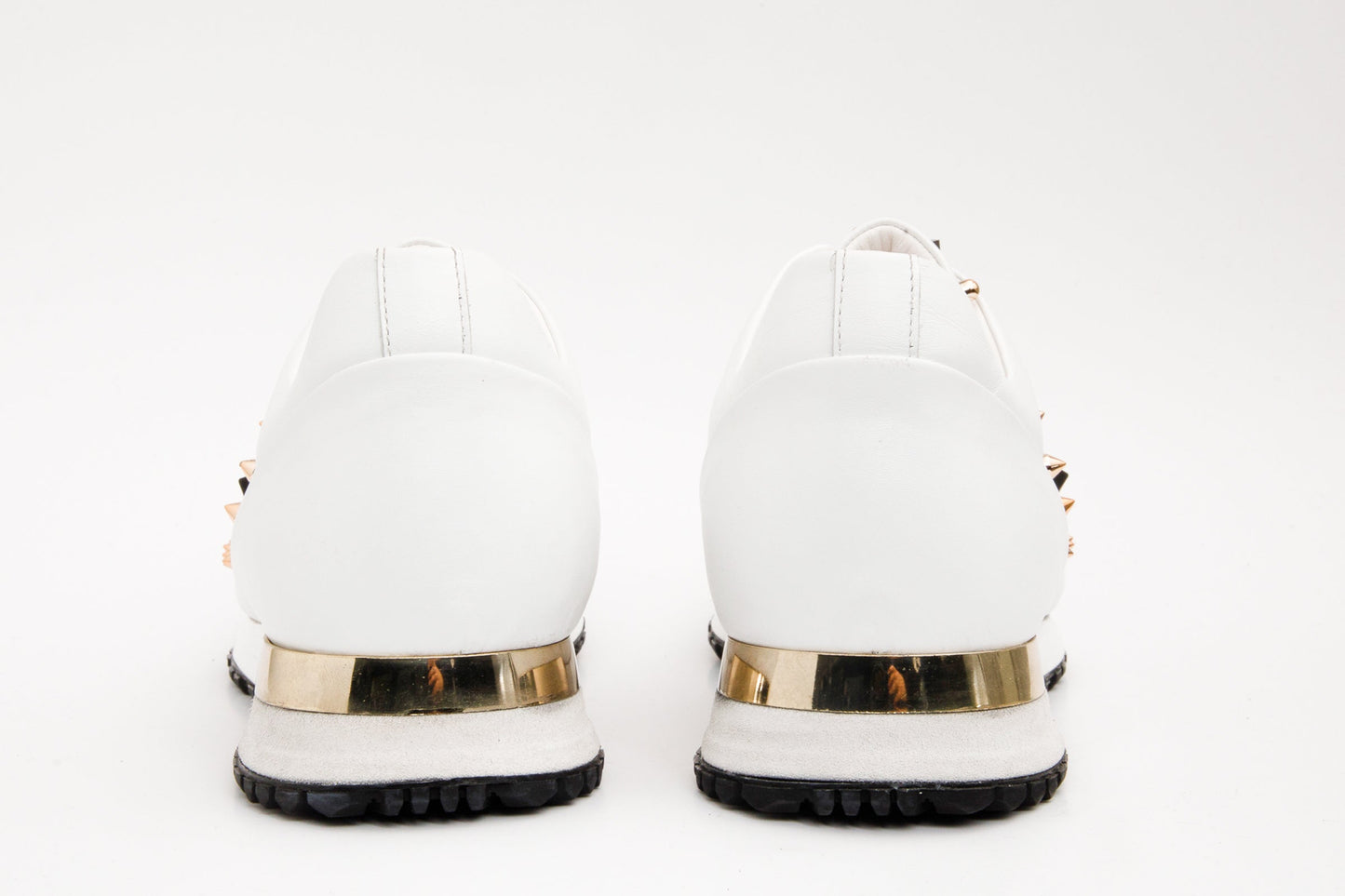 The Infanta White Spike Leather Women Sneaker  Limited Edition