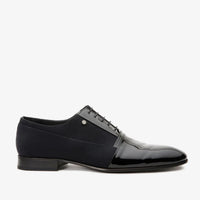 The Colombo Black Cap Toe Oxford Men Shoe  Final Sale!