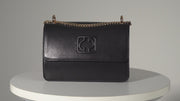 The Maneadero Black Leather Handbag
