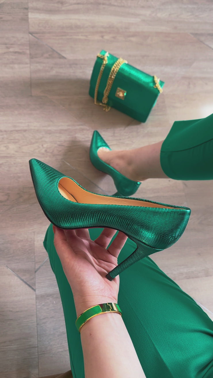 MAPLE GREEN & FUSHIA COLOR SOLE(4924 02 B )