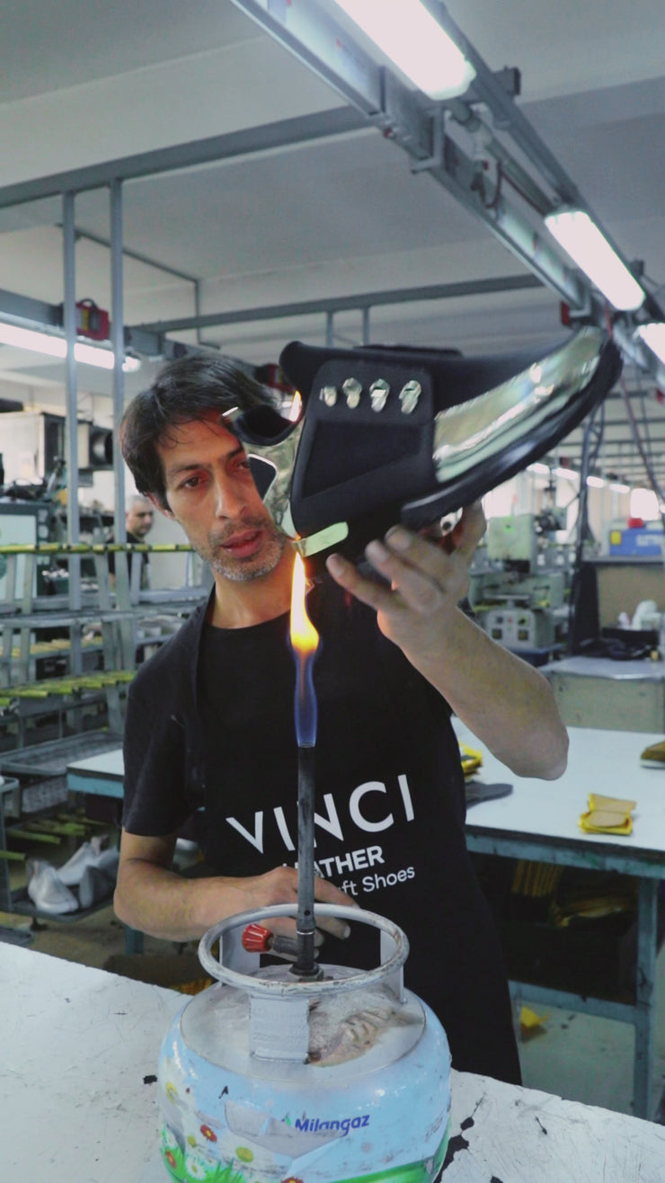The Emir Gold Leather Sneaker For Men Limited Edition