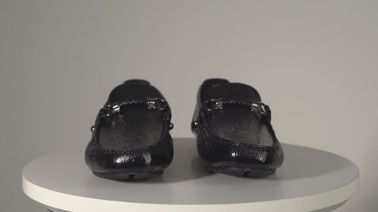 The Bologna Black Bit Loafer Shoe