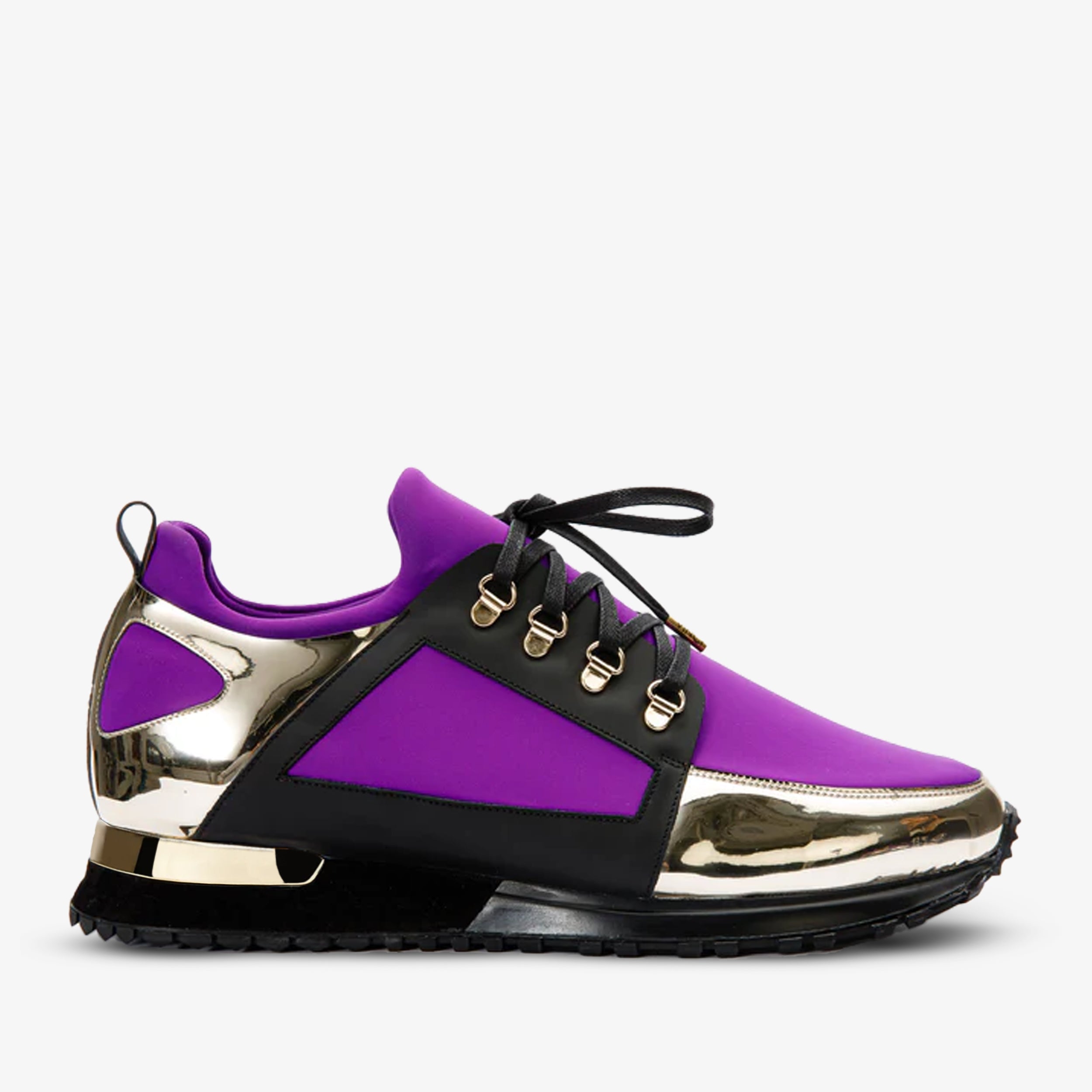 The Emir Purple Leather Women Sneaker Limited Edition