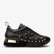 The Infanta Black Spike Leather Sneaker For Women Limited Edition