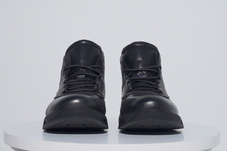 The Montana Black Leather Casual Boot