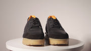The Erbil Black Leather Sneaker