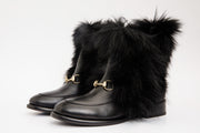 IZMIR MATT BLACK LEATHER