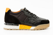 The Erbil Black Leather Sneaker