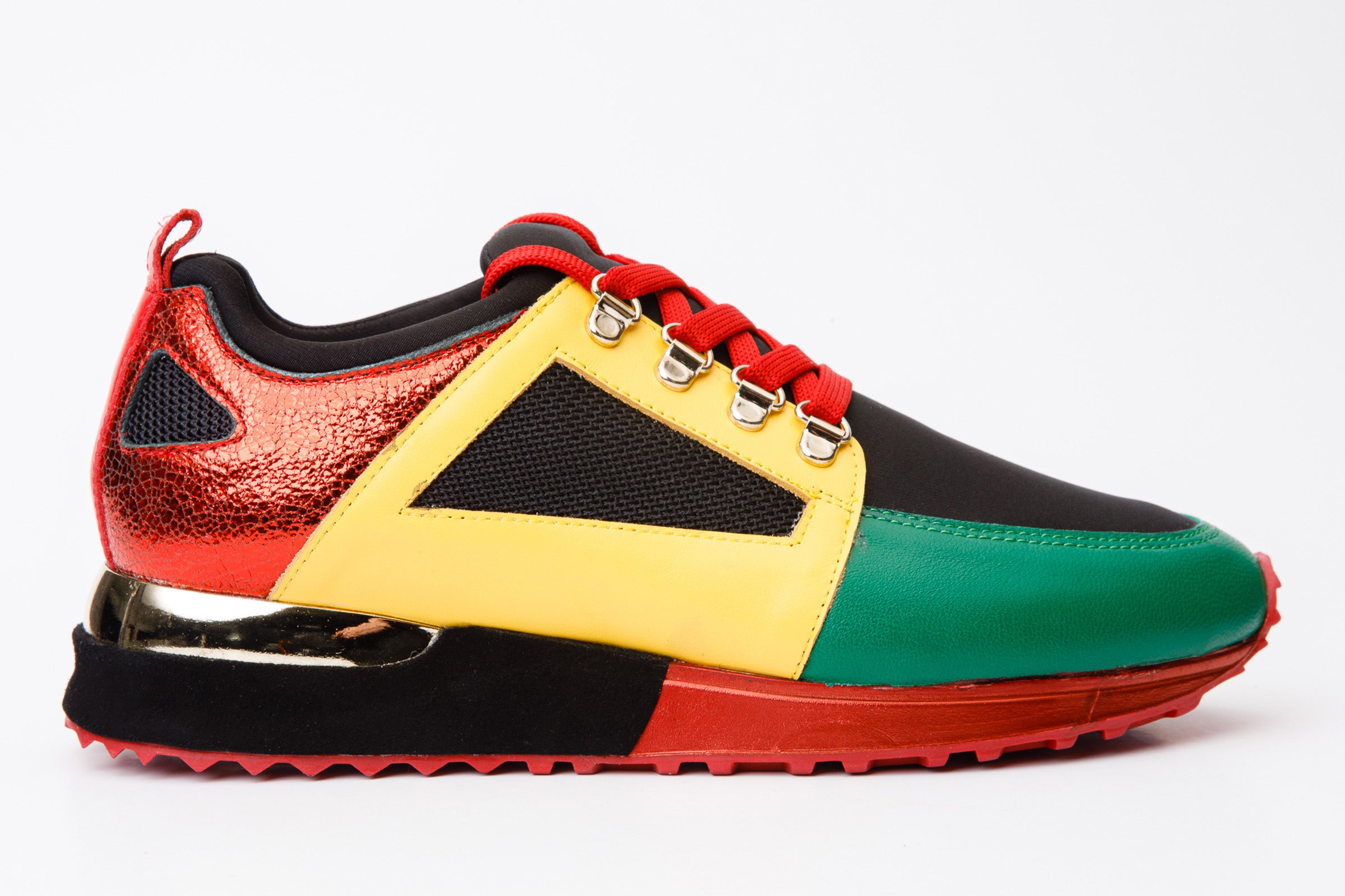 The Sultan Green & Yellow Women Sneaker Final Sale!