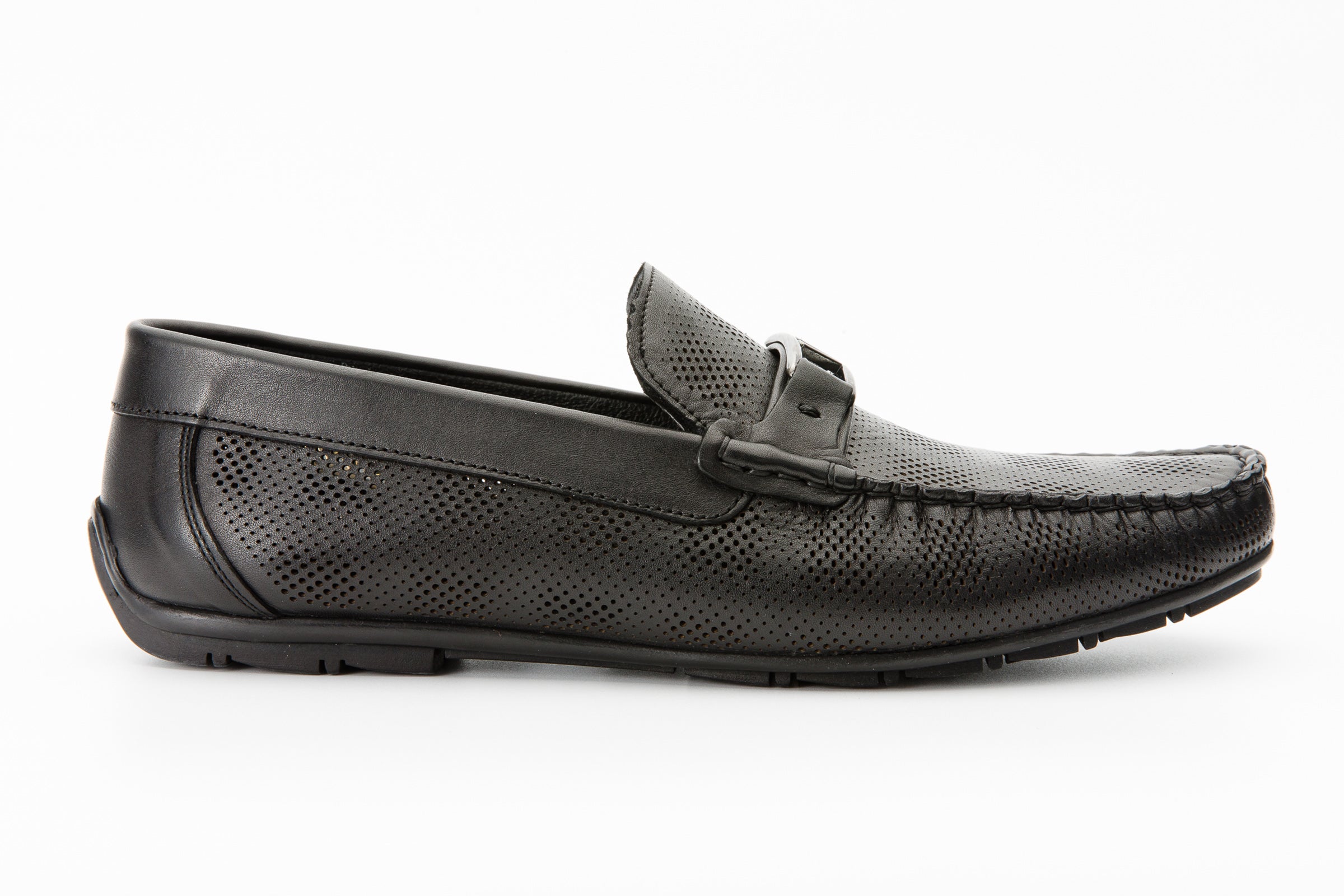 The Riobamba Black Leather Bit Loafer Final Sale!