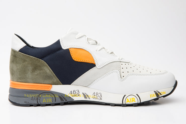 The Missouri White Leather Sneaker