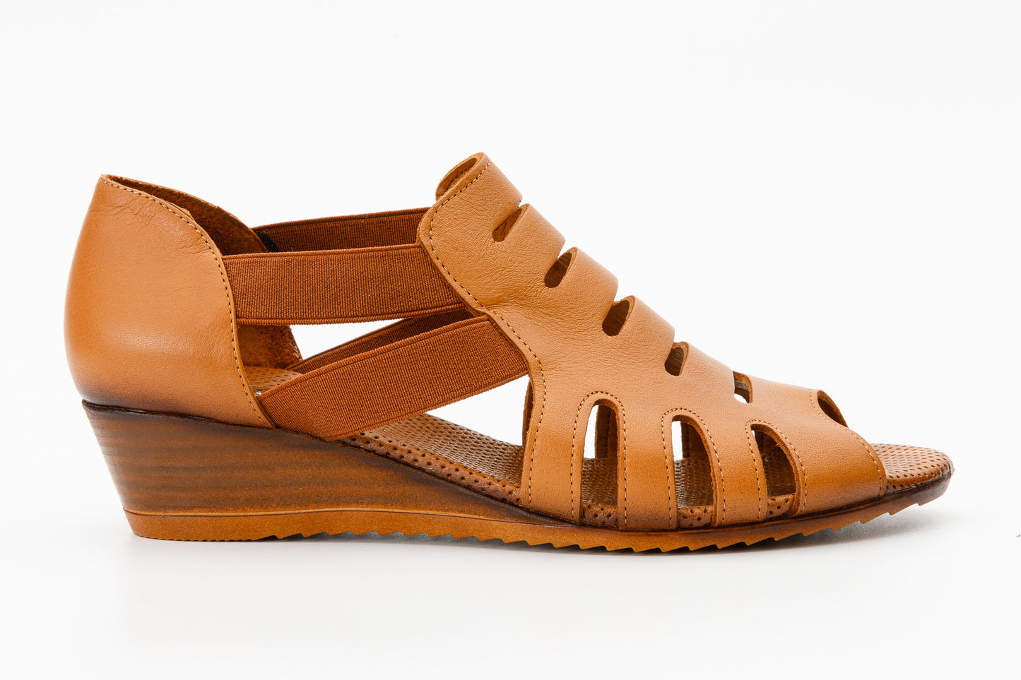 The Atina Tan Leather Sandal Final Sale!