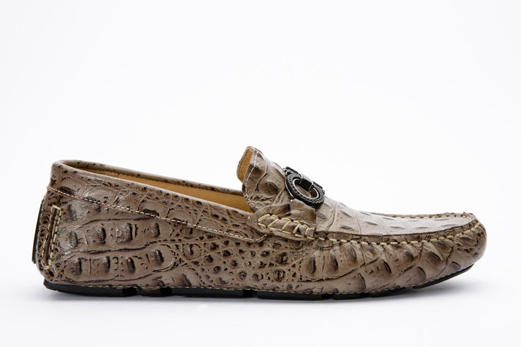 The Tanca Dark Vizon Leather Bit Loafer