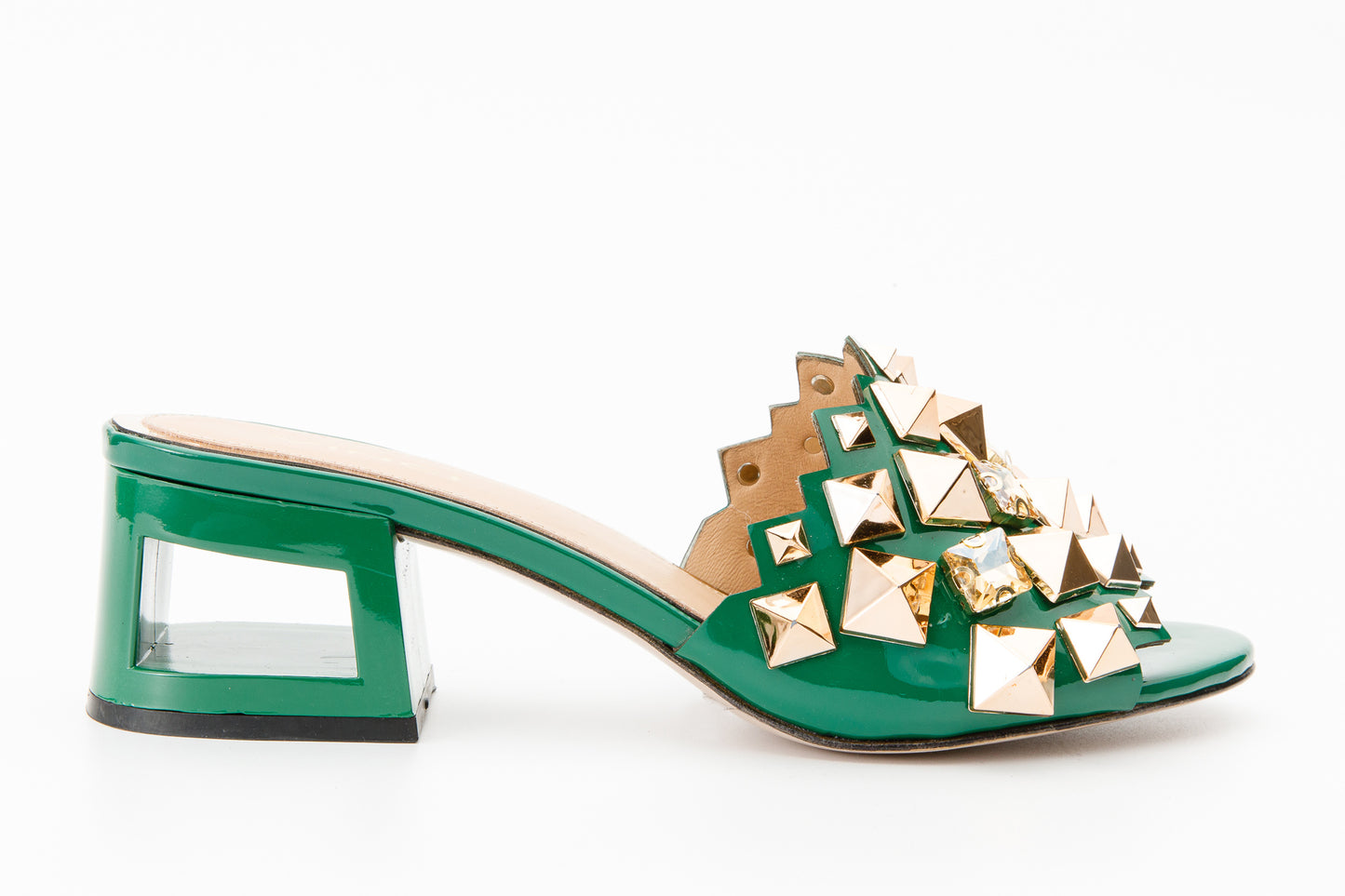 The Balat Green Leather Women Sandal Final Sale!