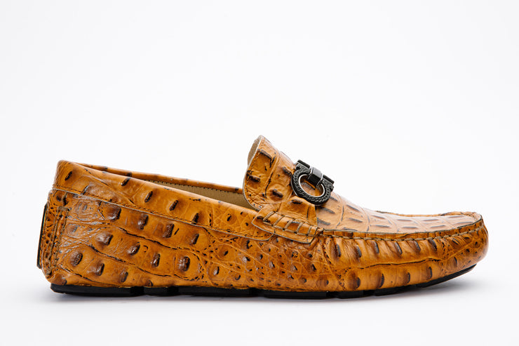 The Tanca Brown Leather Bit Loafer