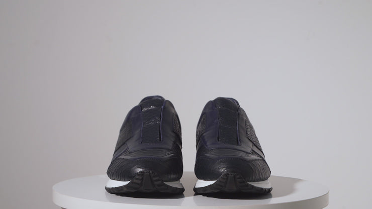 The Mugla Navy Snk Leather Sneaker