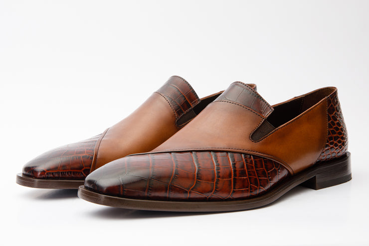 The Mississippi Brown Leather Loafer Shoe