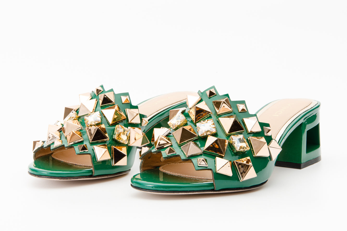 The Balat Green Leather Women Sandal Final Sale!