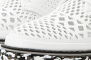 The Tirnova White Leather Flat Show Final Sale!