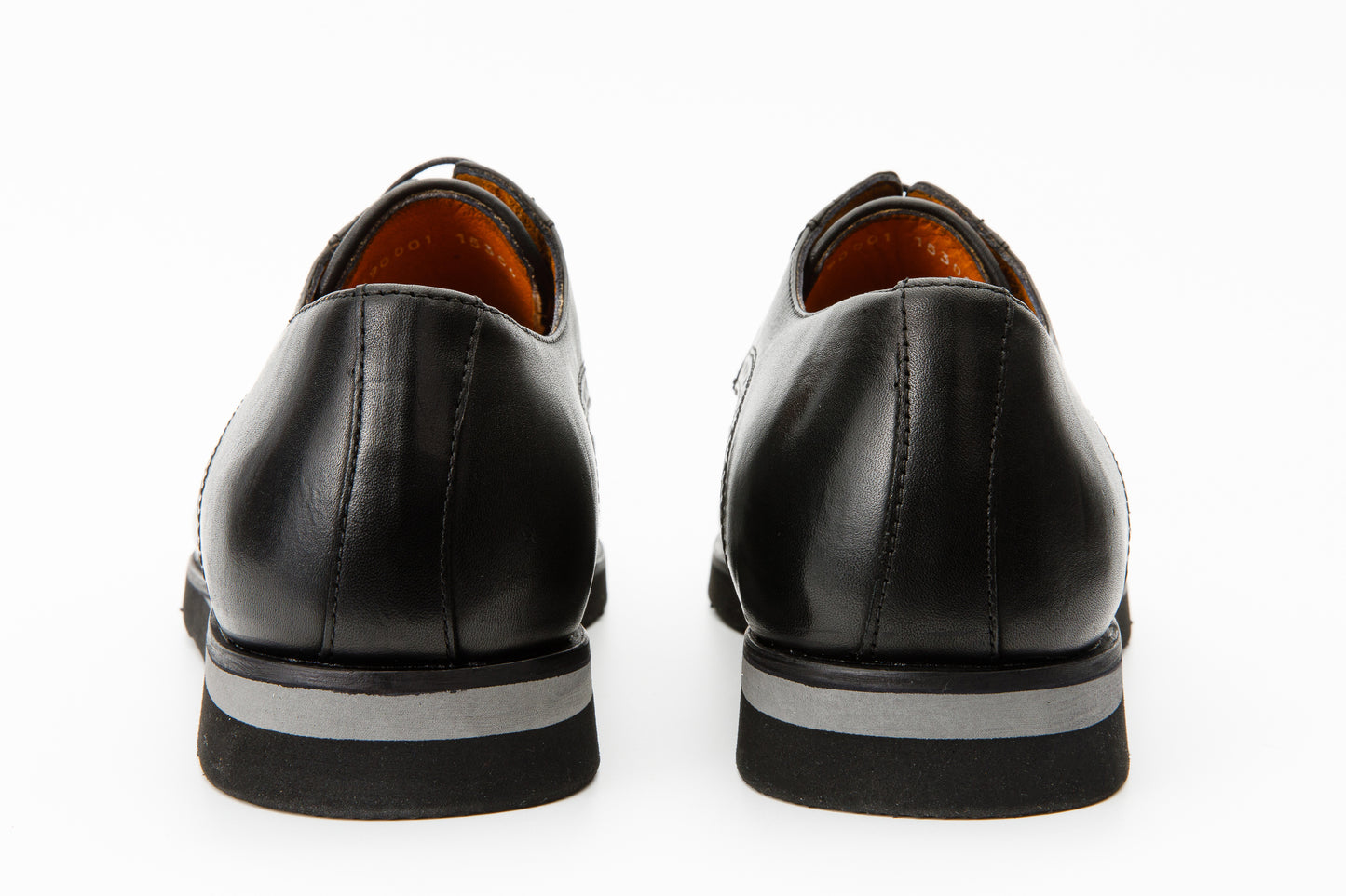 The Molise Black Wingtip Semi Brogue Derby Men  Shoe  Final Sale!