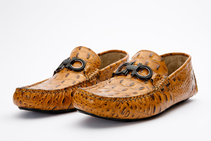 The Tanca Brown Leather Bit Loafer