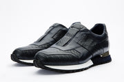 The Mugla Navy Snk Leather Sneaker